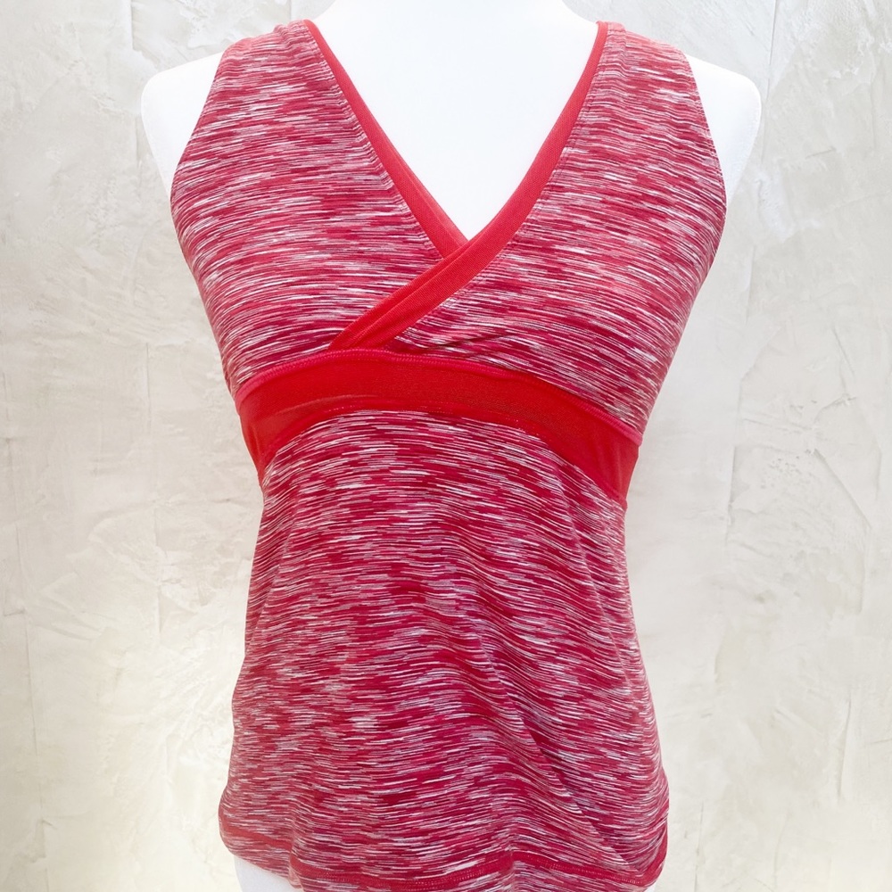 Lululemon Racerback Top with Lace Inserts